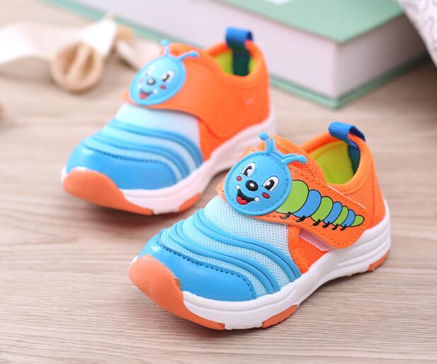 Blue Function of children shoes shoes baby leisure net summer boys girls caterpillar small spring of children shoes
